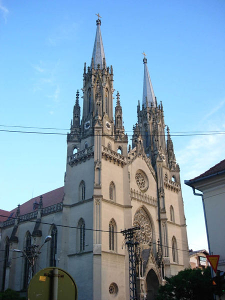 Versec: a Schulek Frigyes tervei alapján épült Szent Gellért templom (Szerbia)